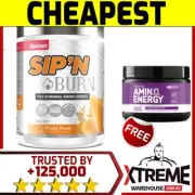MAXINE'S SIP'N BURN 30SRV //BCAA BURN FAT BURNING AMINO BOOST MAX