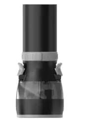 BLACK+DECKER Kitchen Wand Attachment Salt and Pepper Grinder BCKM101SP