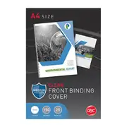 Gbc Binding Cover A4 150 Micron Clear Pack Of 25