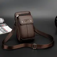 在飛比找ETMall東森購物網優惠-2021新款男士腰包手機包小挎包零錢包單肩包多功能小背包穿腰
