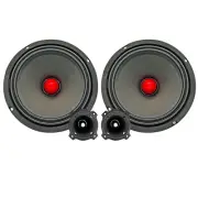 5 Core 6.5 Inch Midrange Door Speaker + Tweeter Combo 580W PMPO Subwoofer 300W