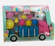 Handstand Kitchen Kids Ice Cream Truck Frozen Pops Treats Making Set - Classic
