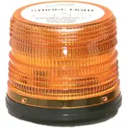 AMBER Strobe Beacon ~ 75FPM 12VDC ~ North American Q625A