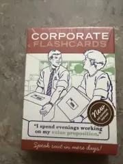 Corporate Flashcards: Speak Suit In Mere Days Sealed