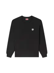 [Kenzo] Kenzo-Felpa In Cotone Con Ricamo `Kenzo Happy Tiger`-Donna M