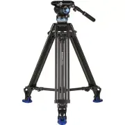 Benro A673TM 3-Section Aluminum Video Tripod W/ S8PRO Video Head (A673TMBS8PRO)