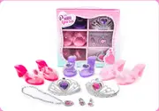 Pretty Girl Combo Shoes With Accessories In Display Box