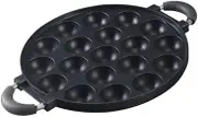 MYCENSE Mini Donuts Maker Pan Cake Mold Plate Doughnut Plate Ball Takoyaki Pan Household, 19 Holes