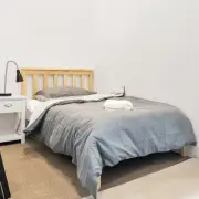 Timber Bed Frame/Pine Wood/MDF/Easy Assembly/Natural Wood Color