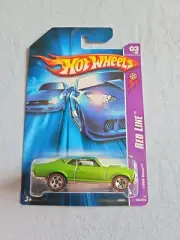 2006 Hot Wheels '68 NOVA Green 98/223 GREAT CARD Red Line KMART COLOR