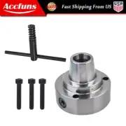 5" 5C Collet Chuck Closer Lathe Plain Back Use 5C Collet