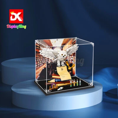 DK-display case with screw for Lego Harry Potter Hogwarts Icons 76391(AU STOCK)