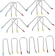OATIPHO 24Pcs Hot Roller Clips for Curlers Replacement Securing Clamps Shaped Hair Curling Accessories Compatible with Hot Rollers for Home and Salon Use
