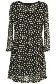 Mesh Spot Tunic--CLA-3985