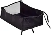 BIUDECO Pram Shopping Bag Organiser Trolley Baby Storage Basket Pram Floor Basket Pram Shopping Storage Trolley Accessories Hanging Bag for