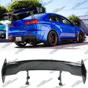 For Mitsubishi Lancer 2002-17 46" GT Style Rear Trunk Racing Spoiler Adjustable (for: Mitsubishi)