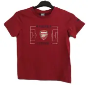 Boys PUMA Arsenal Sydney Tour 2017 Tee. Size 9-10 Yrs. NWT