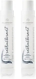 De Lorenzo Instant Restructurant 200ml x2 - Hair Cleaner Conditioner - Repairing and Strengthening - Damaged, Color Treated - 400ml