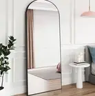 PexFix 65”x22” Arched Full Length Mirror - Wall Mounted or Leaning Floor Mirror