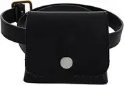 [CALLARON] Waist Bag for Women Versatile Imitation PU Pouch Stylish Casual Hiking Travel Wallet Convenient Cellphone Holder Chunky Elastic High Waist Belt