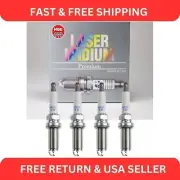 Genuine NGK Laser Iridium Spark Plug 4PCS for Lexus GS300 IS300 NX300 RC300 2.0L (for: Lexus)
