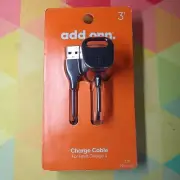 Add Onn 3 Foot Charge Cable For Fitbit Charge 4 - New & Unopened (Fit-Bit 4)