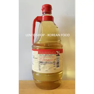 LENTO SHOP - 韓國 CJ 蘋果醋 蘋果料理醋  2배사과식초 Vinegar 1.8公升