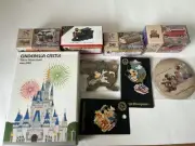 Super Tokyo Disneyland Postcard Set Tomica Pins Etc. 9-Piece