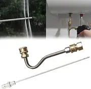 Water Heater Cleaning & Flushing Tool Kit – 16 Inch Stainless Steel Tank Cleaner Wand with Adapter & Quick Connector – Remove Sediment, Limescale & Hard Water Buildup