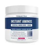 Triquetra Health Instant Aminos - EAA+BCAA - 10 Essential Amino Acids Supplem...