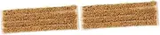 2 Sets Realistic Grass Strip Model Static Grass Landscape Decor Plastic Material
