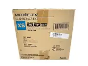 (500/Cs) ANSELL Microflex Supreno EC Nitrile Exam Gloves - XSmall - Violet Blue