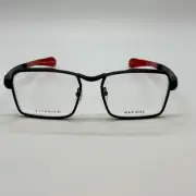 Alain Mikli A02508T Eyeglasses, Col.001 Black & Red, Large, Size 57-19. Titanium
