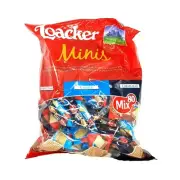 Loacker Classic Minis Assorted Crispy Wafer Biscuits 80 Bite Size Snack for Kids
