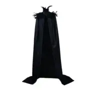 Halloween Costume Cape Feather Collar Cape Vampires Cape Feather Shrug Cloak