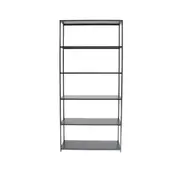[James Lane] Xavier Metal Book Shelf - Black
