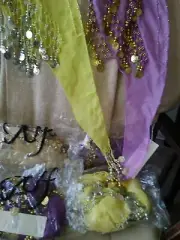 Belly dancer hip scarf silver coins and gold coins Assorted Each $ 45.00