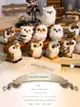 可愛卡通動物雪鴞毛絨裝飾擺件鑰匙扣 聖誕節禮物 (8.3折)