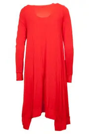 Two Tone Draped Cardi--MET-BOD1232