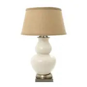 [Florabelle Living] Matisse Ceramic Table Lamp Base Cream - Base Only