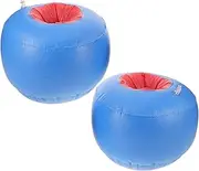 CIYODO 1 Pair Wearable Inflatable Fighting Mittens Interactive Punching Gloves for Training Exercise PVC Boxing Balloons for Activities