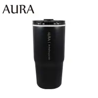 在飛比找博客來優惠-【AURA 艾樂】簡約真陶瓷激凍杯/保溫杯800ml 霧黑