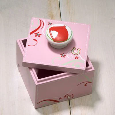 Trail of Painted Ponies COWGIRL KEEPSAKE BOX