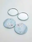 Make-Up Mirror, ‘Compact’ Style, 2 Mirrors, Floral Design , Slips into any bag