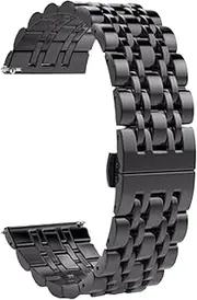[TQTYFPVQT] Stainless Steel Metal Watch Strap 20mm22mm Unisex Wristband Replacement Strap