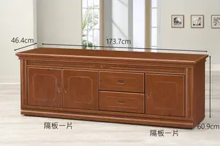 【MUNA】賽門檜木實木5.8尺電視櫃 (8.7折)