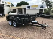 9x5 TANDEM BUDGET SPECIAL TRAILER 15" HIGH SIDES FULL CHECKERPLATE | TOWNSVILLE