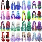 Cosplay Lolita Ombre Rainbow Cosplay Wig Synthetic Hair Halloween Carnival