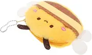 [Holibanna] Plush Bee Keychain Multifunctional Small Coin Purse Cute Bumblebee Toy