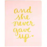 WORLD TRAVELER Eccolo Dayna Lee Collection Light Pink She Never Gave UP 8x10 ...